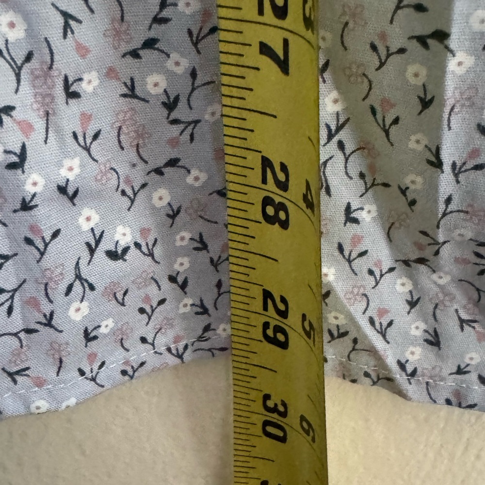 J. Crew Blue Floral Casual Button Down Shirt - Picture 13 of 13